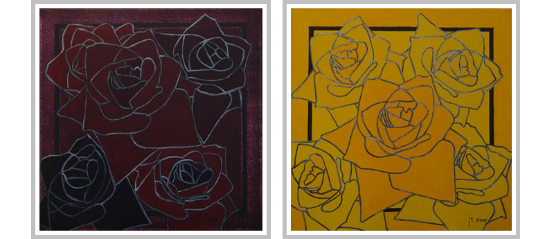 Oostveens rosarium 1 en 2, by Bianca Blanker, 2009