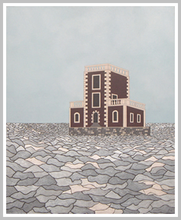 het rode huis; haven ciutadella, menorca, by Bianca Blanker, 2006